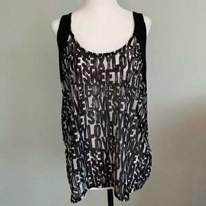 Dynamite Sheer Tank Top